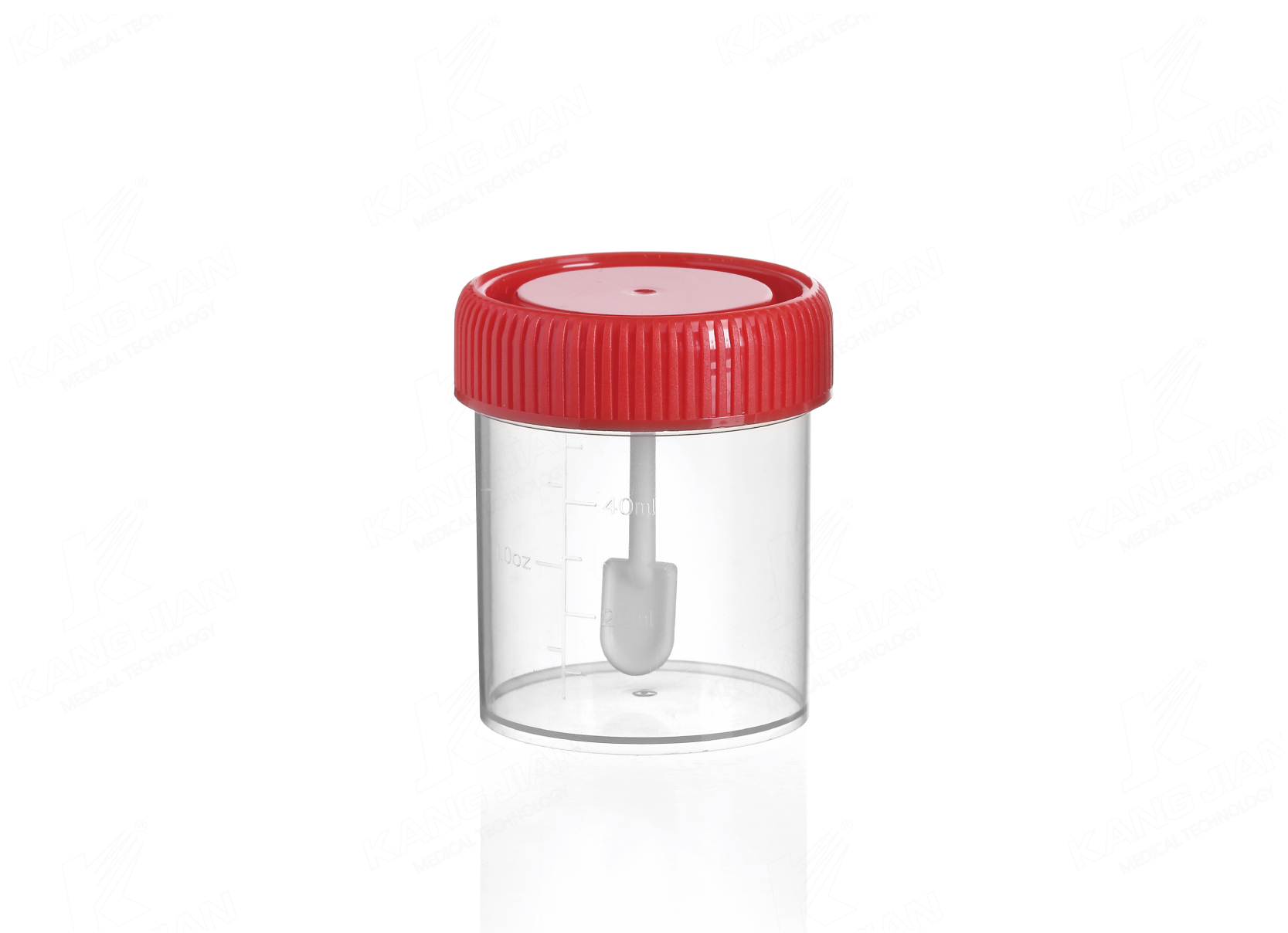 Recipiente para fezes 60ml