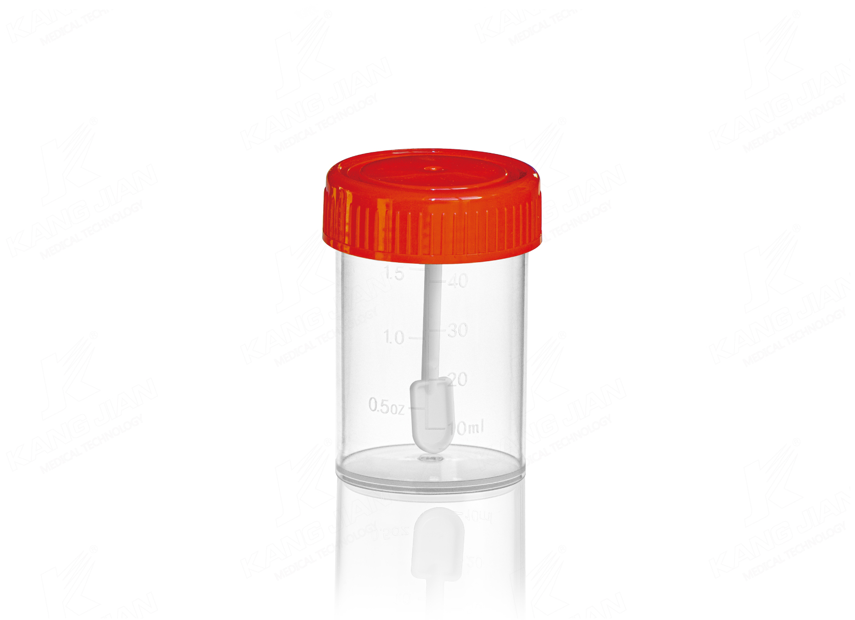 Recipiente para fezes 40ml