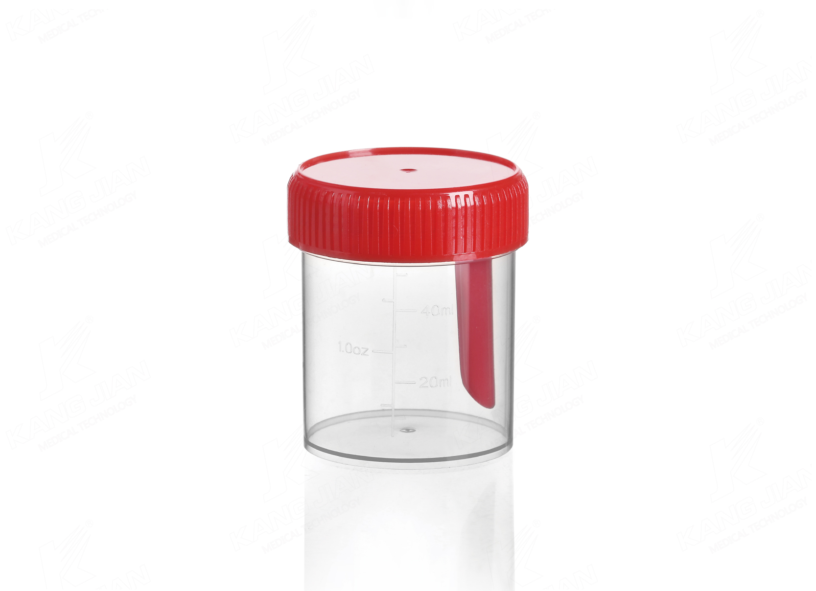 Recipiente para fezes 60ml