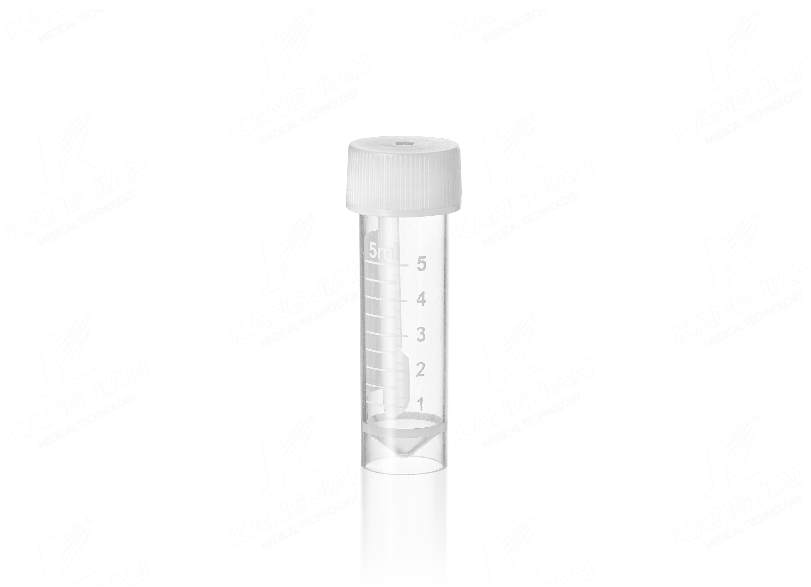 Recipiente para fezes 5ml