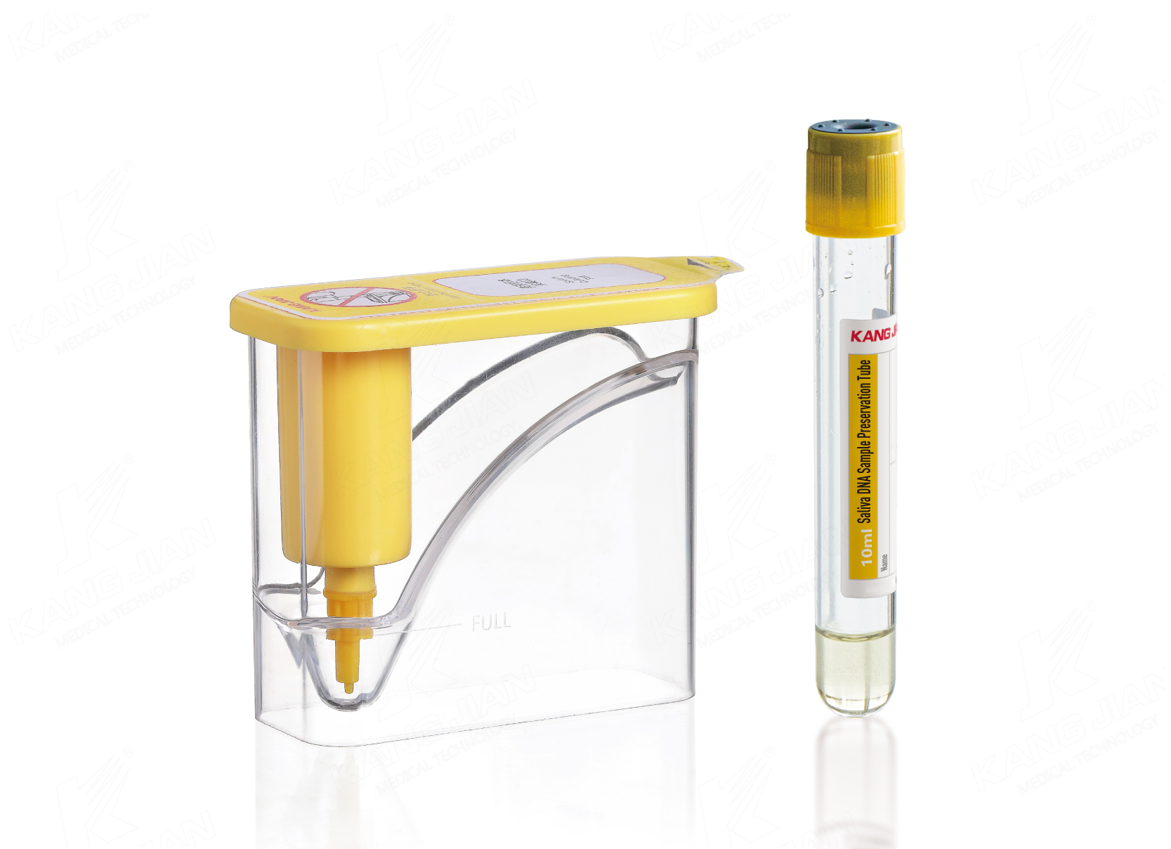 Kit de coleta de amostras de DNA de saliva (escarro)