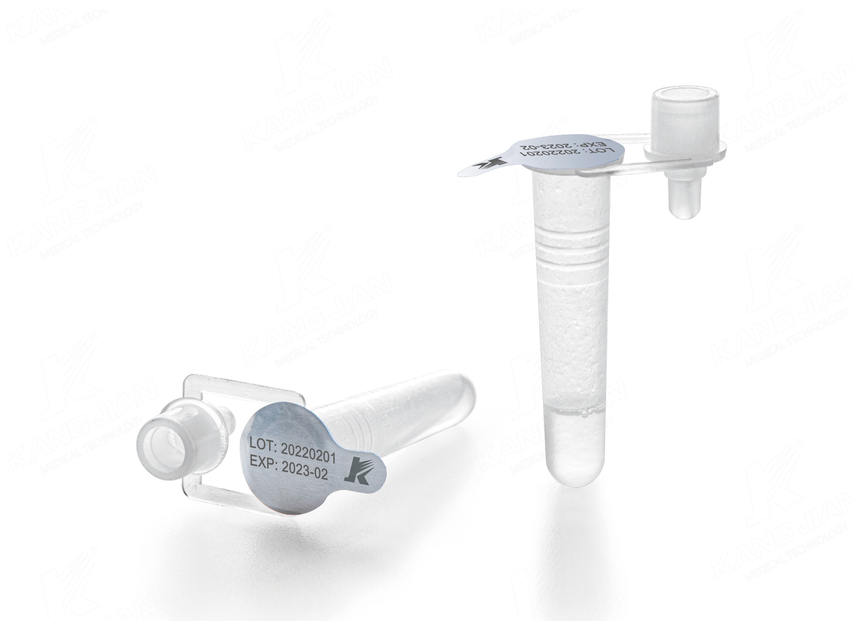 Tubos para teste de amostras de ant&iacute;geno 3ml