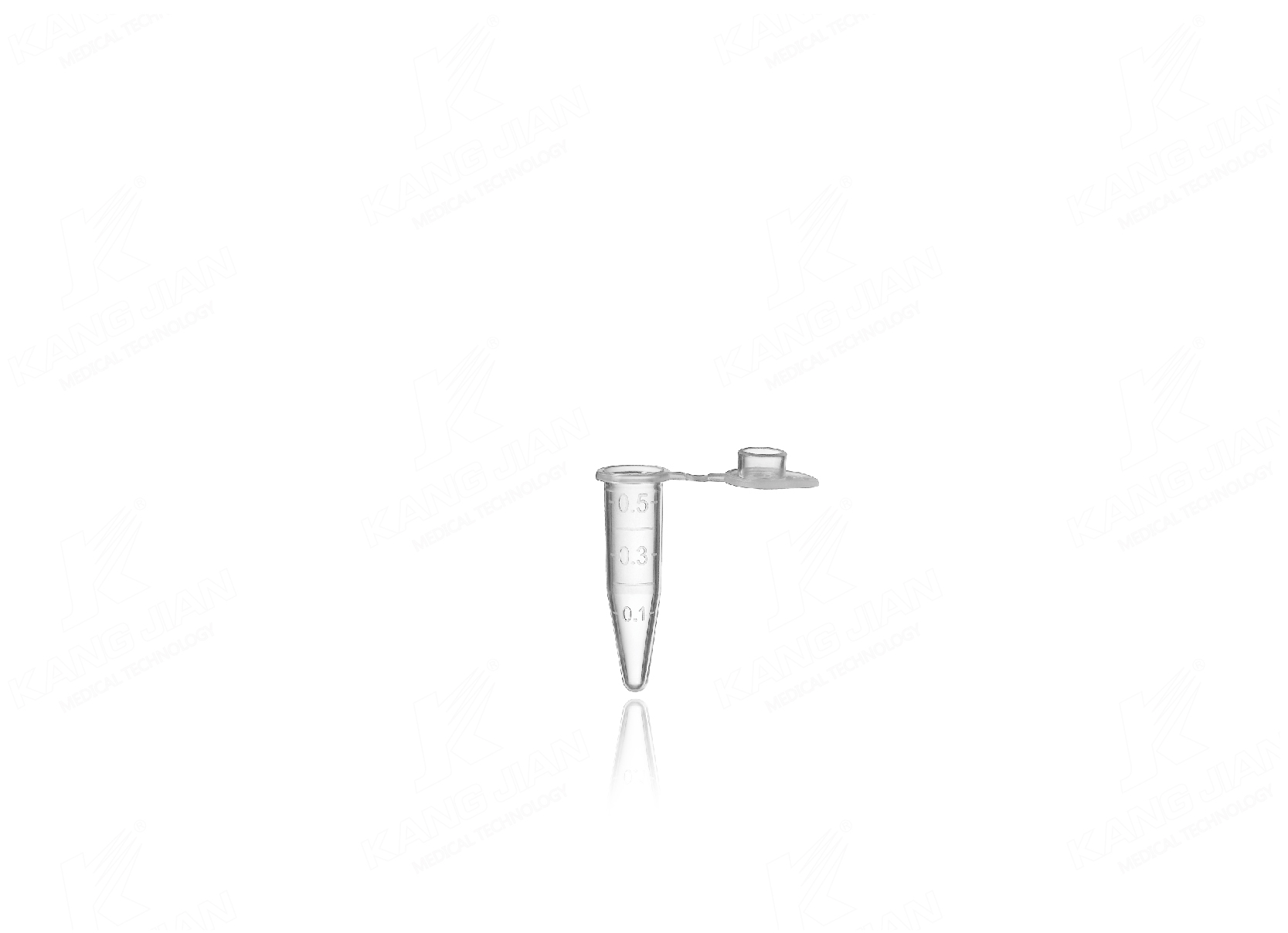 Tubo Micro Centr&iacute;fuga 0,5ml