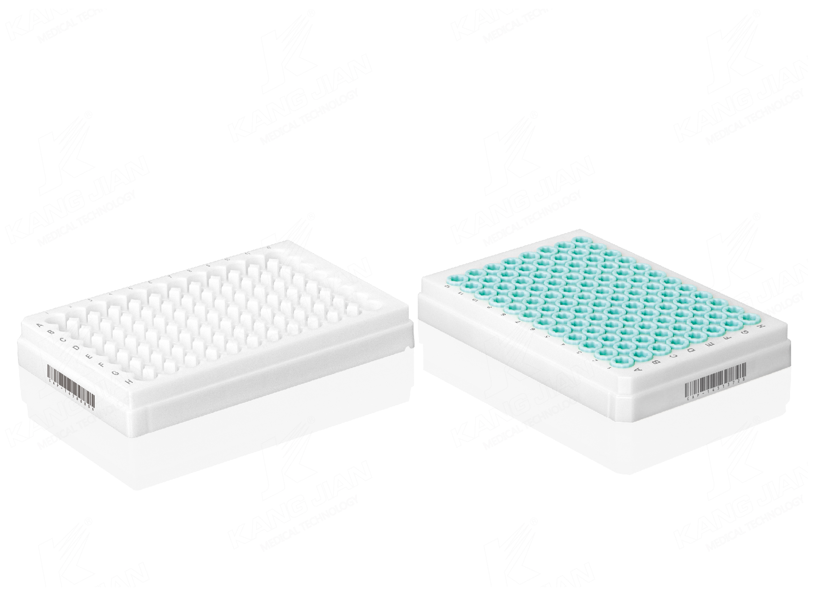 Rack de tampas de tubo SBS de 96 po&ccedil;os