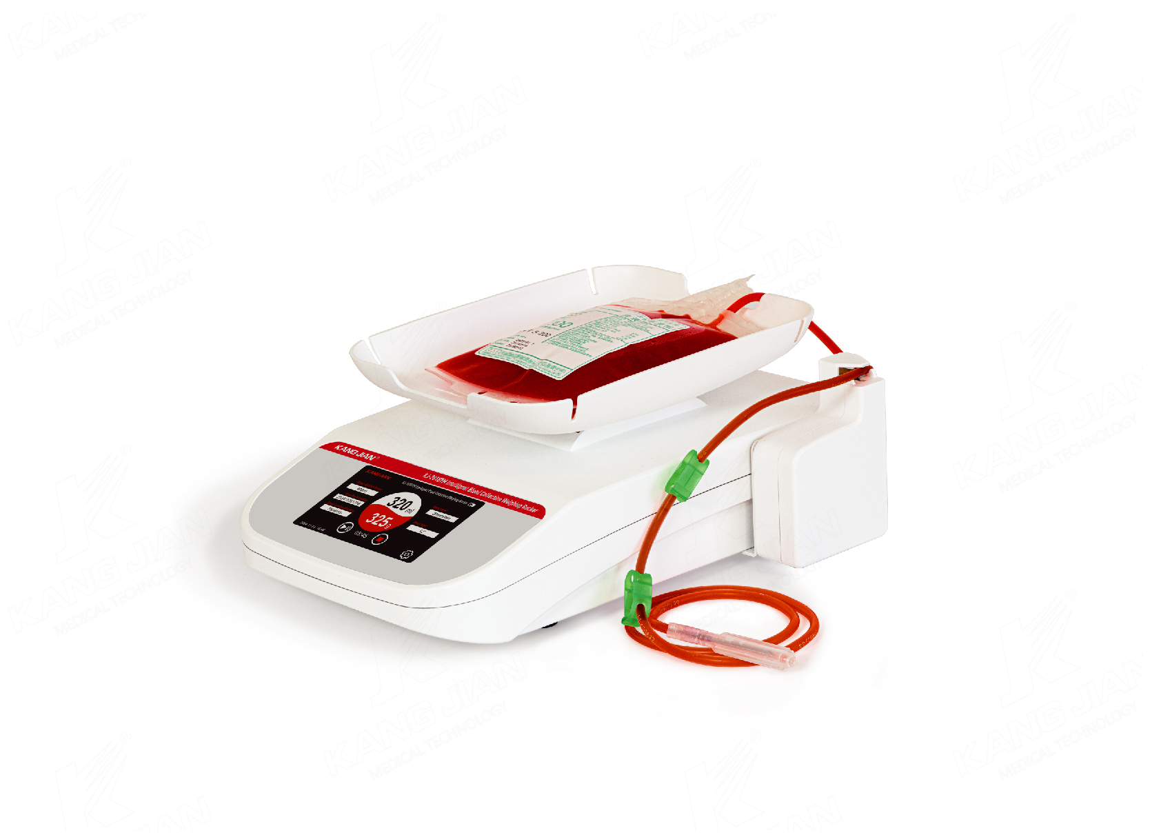 Cole&ccedil;&atilde;o inteligente de sangue KJ-201BYM/KJ-201BYMA que pesa o balancim