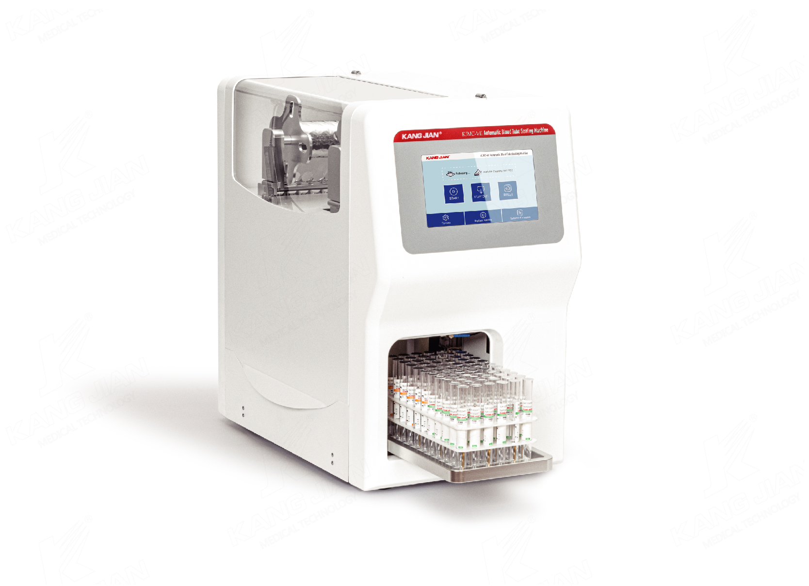 M&aacute;quina autom&aacute;tica de selagem de tubos de sangue KJMC-VII